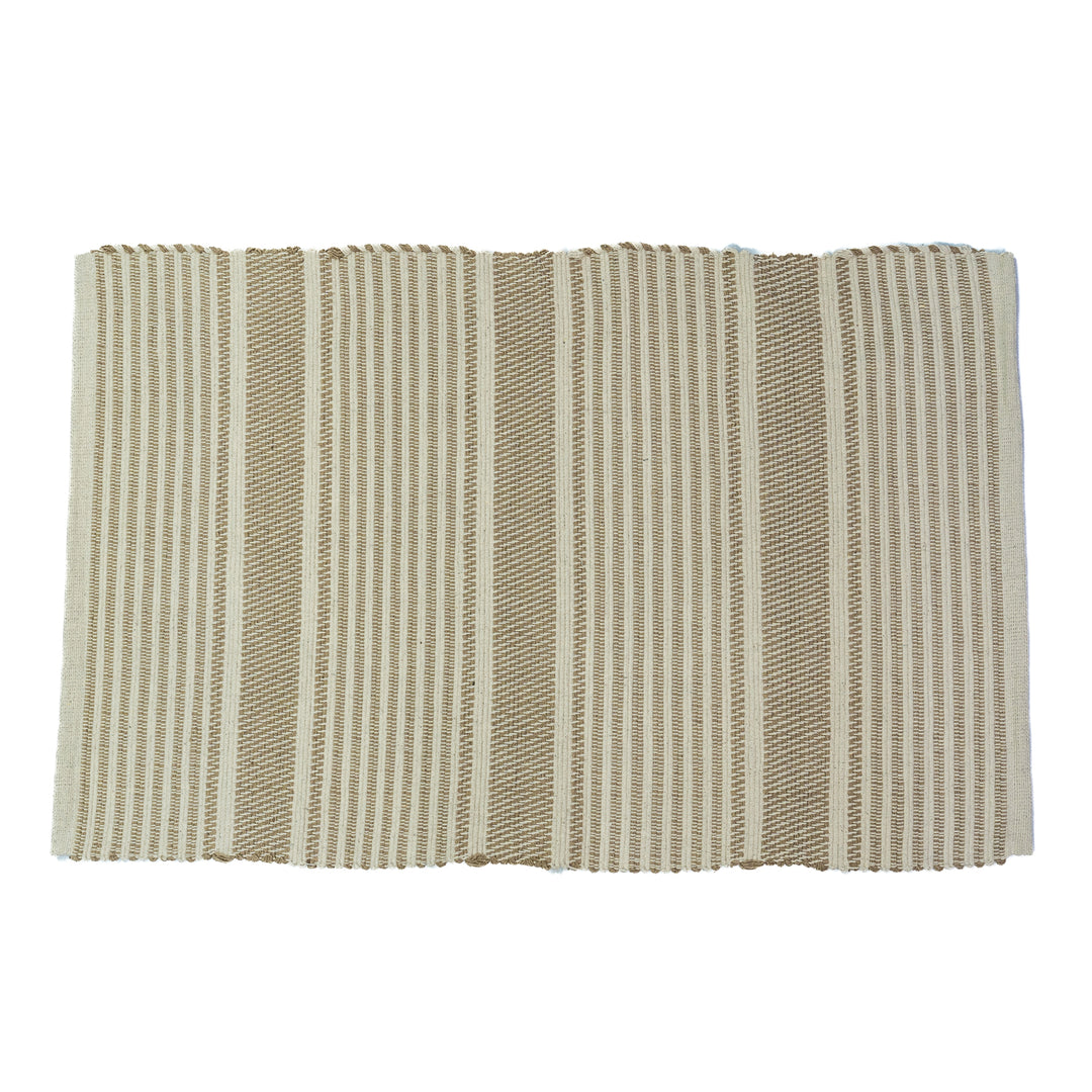 "Beige Stripes " - 50x80 - Mat