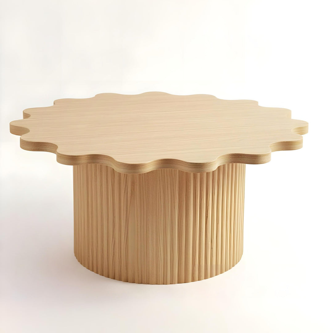 "Zigzag O" - Wooden Coffee Table