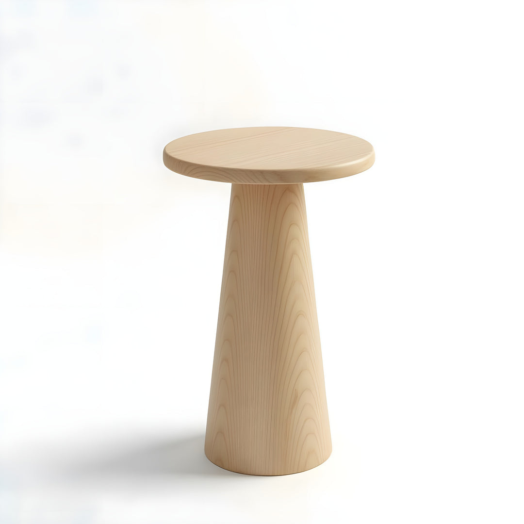 The Small "Cone" - Wooden Side Table
