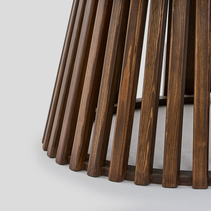 “Striped Landing” - Set of 2 Wooden Tables