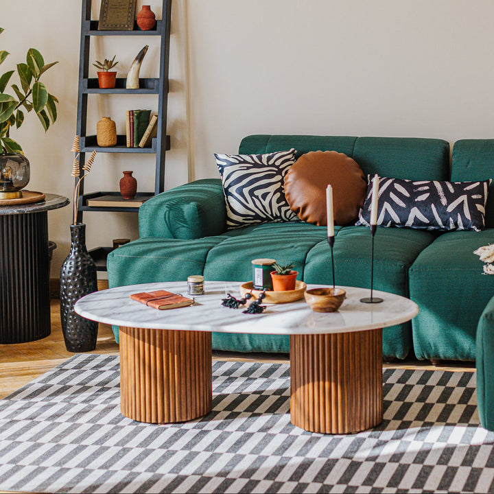 "Stretch-O" Marble Top - Coffee Table