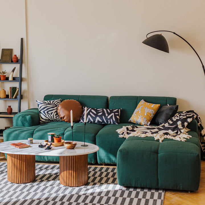 "Lazy Belly" - 2 Seaters L Shape