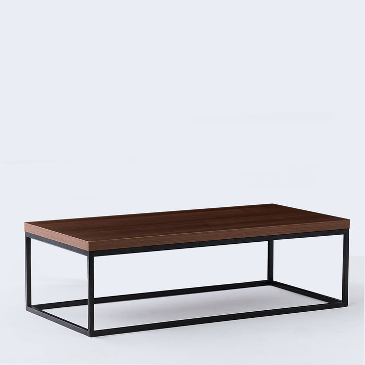 "Hollow Rec" - Wooden Top Table