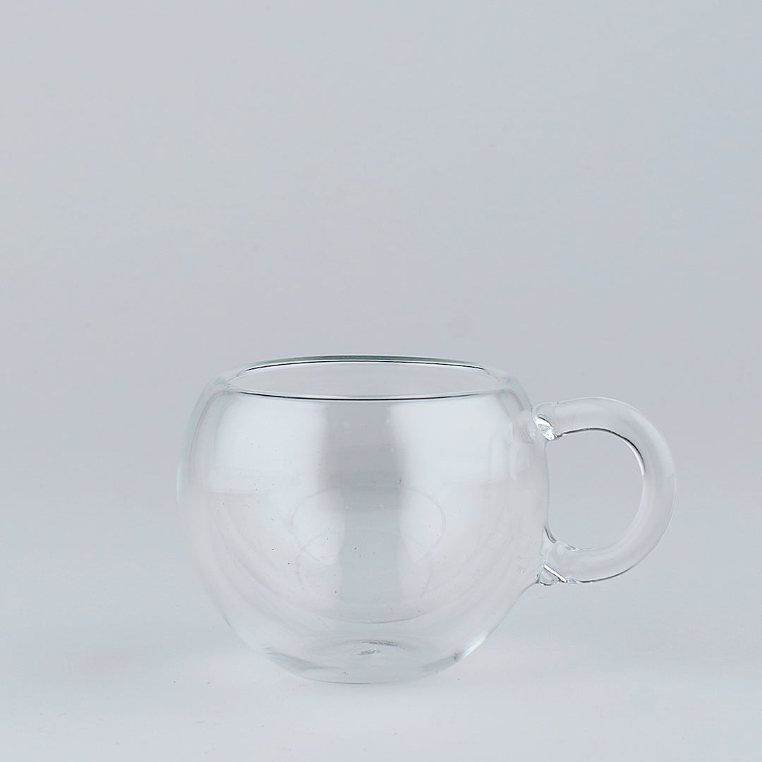 "Turkish Coffee" - Glass Cup with Handle