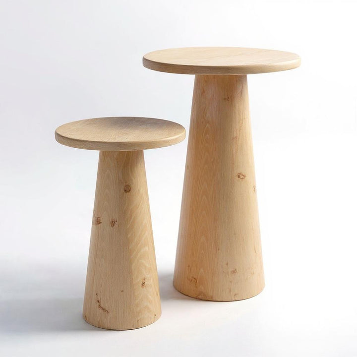 The "Cones" - Set of 2 Wooden Tables