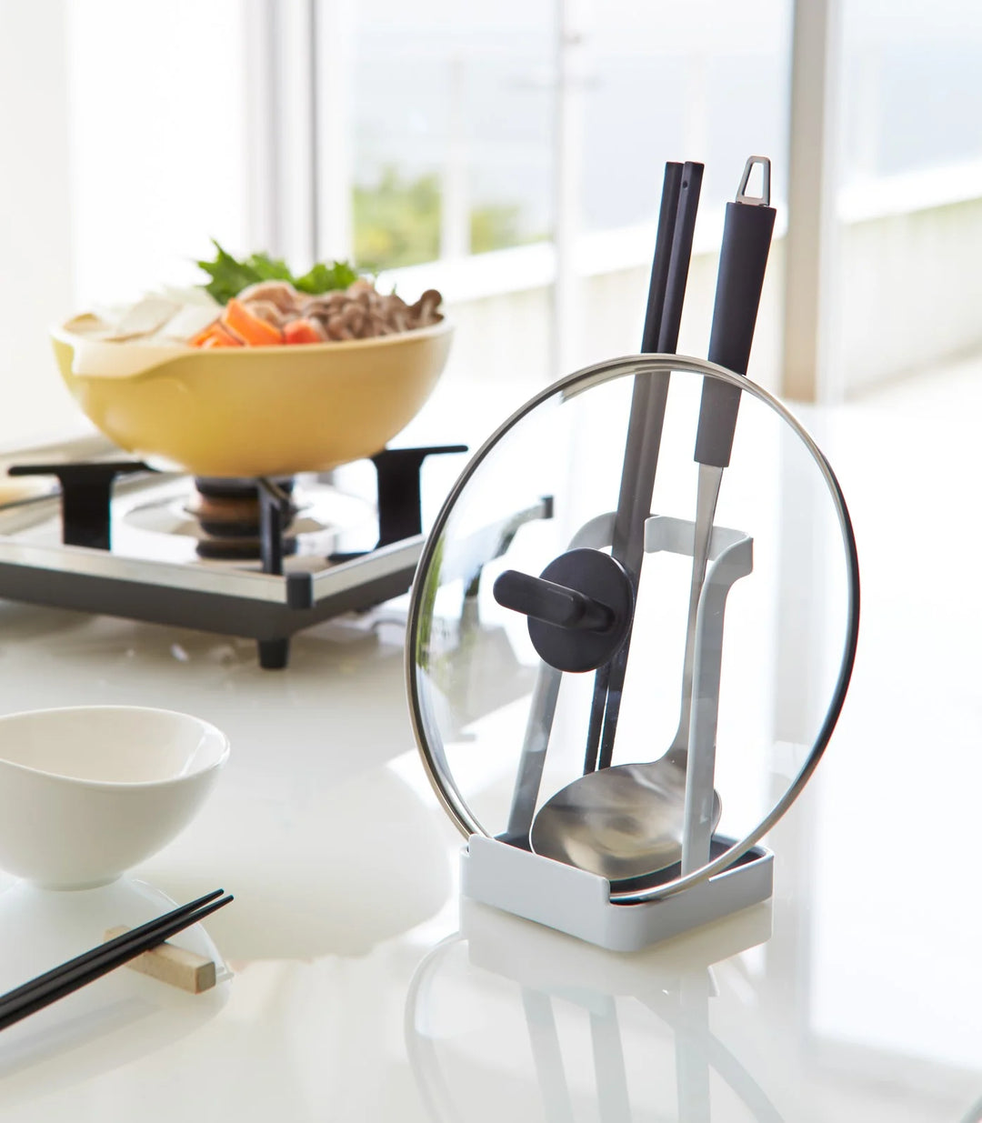Tower Ladle & Pot Lid Stand