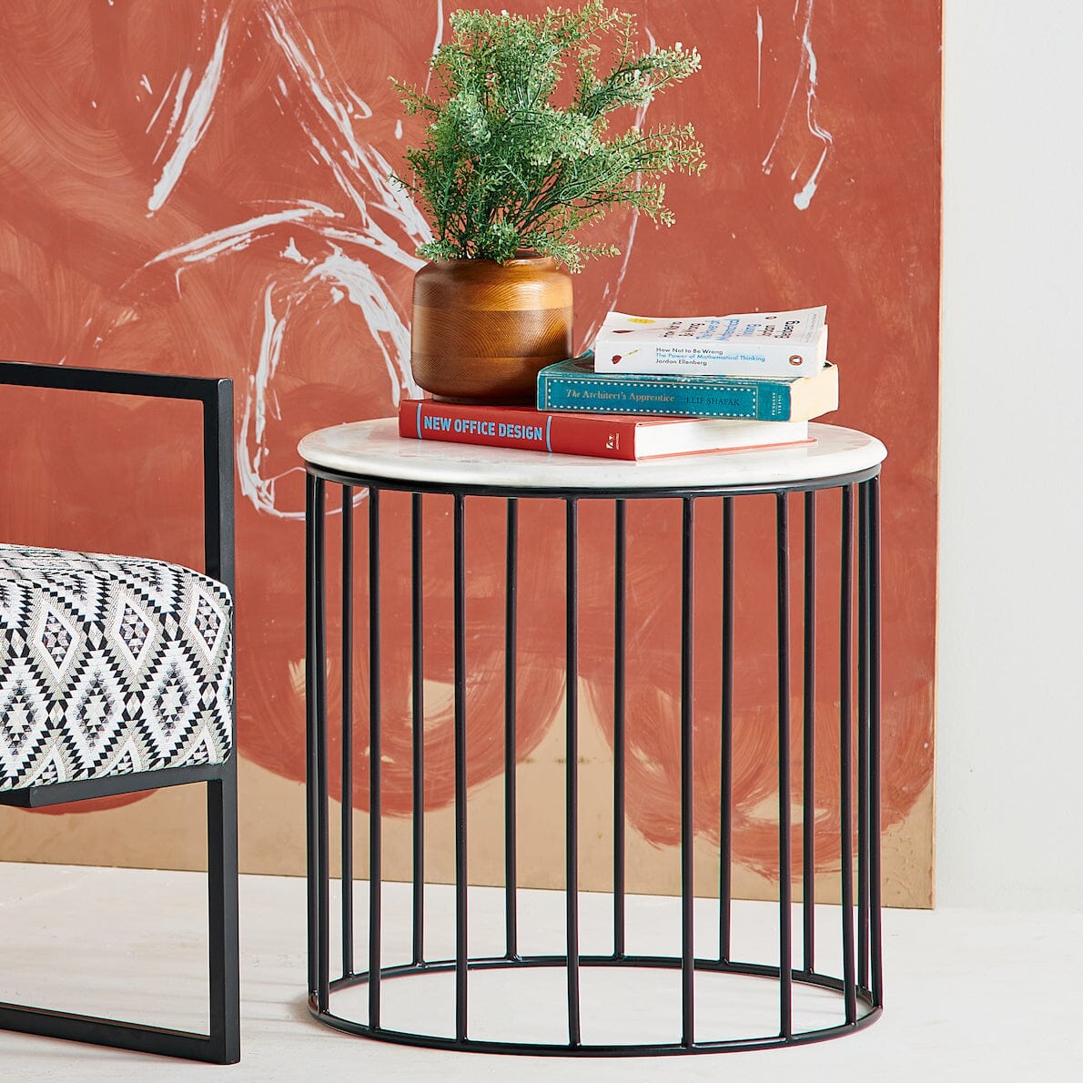 "CYLINDER-T-50" - Marble Top