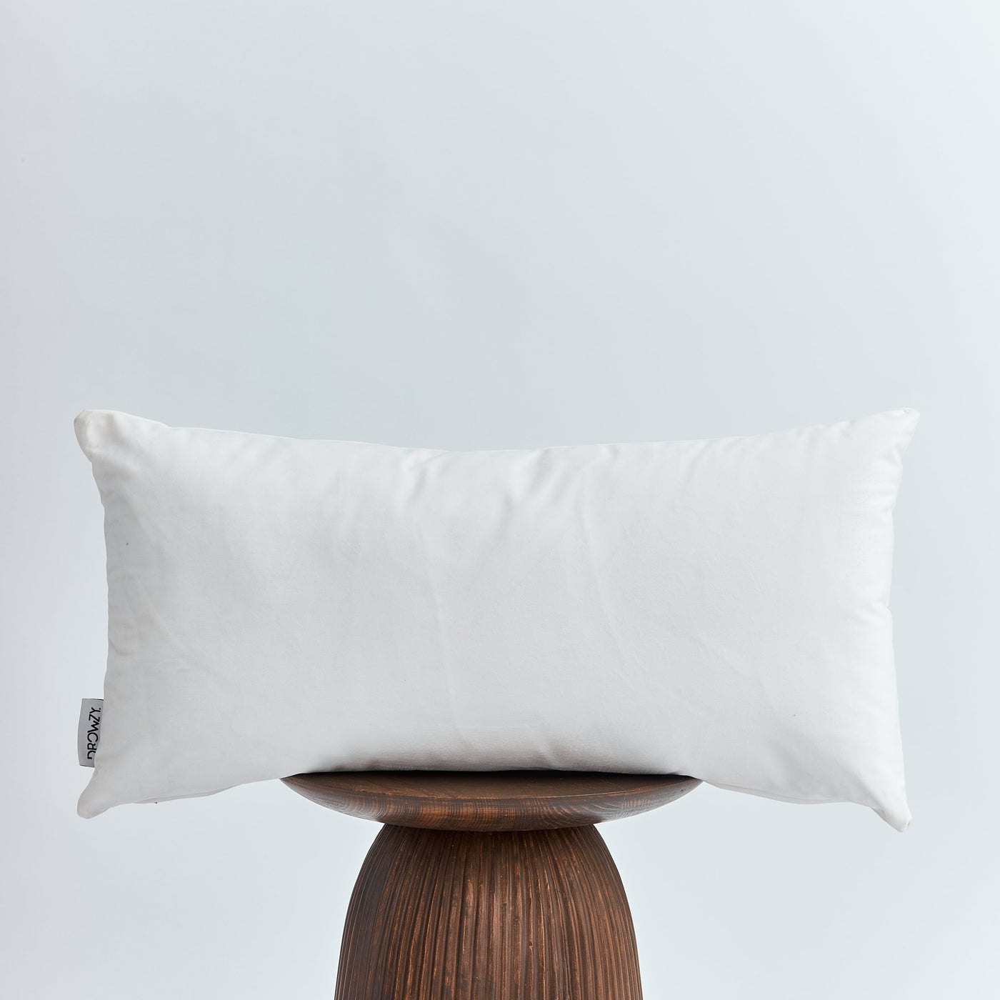 "White" - 30x60 Velvet Cushion